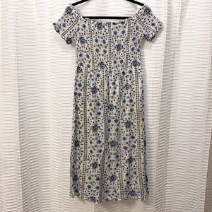 Off the shoulder midi sun dress